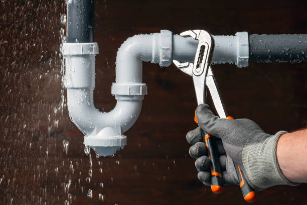 Professional Emergency Plumber technician working in Sidman, PA